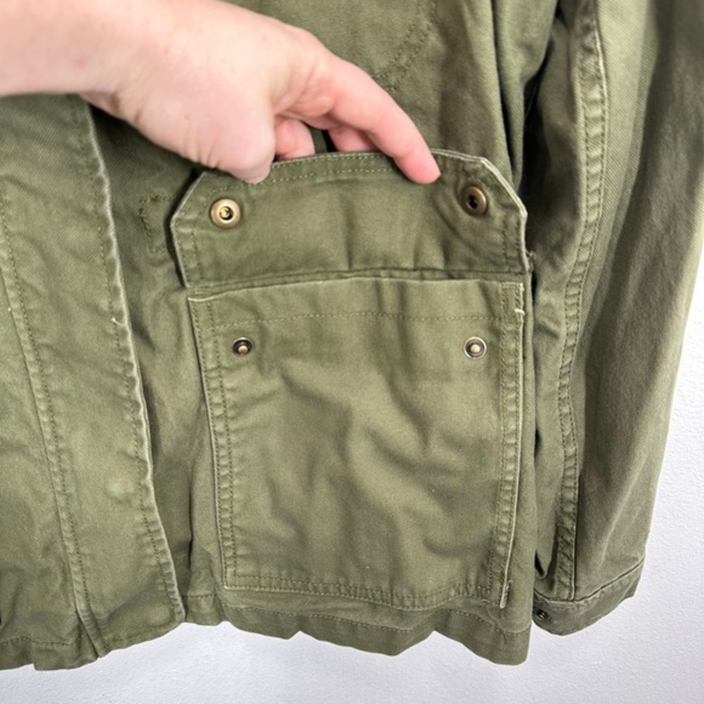 Madewell Olive Green Utility Jacket - Picture 7 of 9